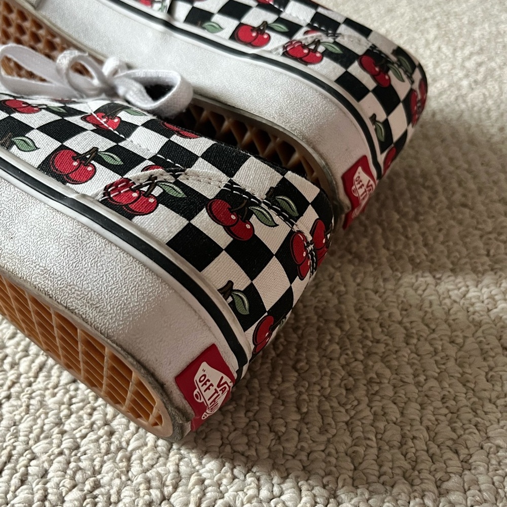Vans Checkered Cherry Sneakers - Picture 6 of 6